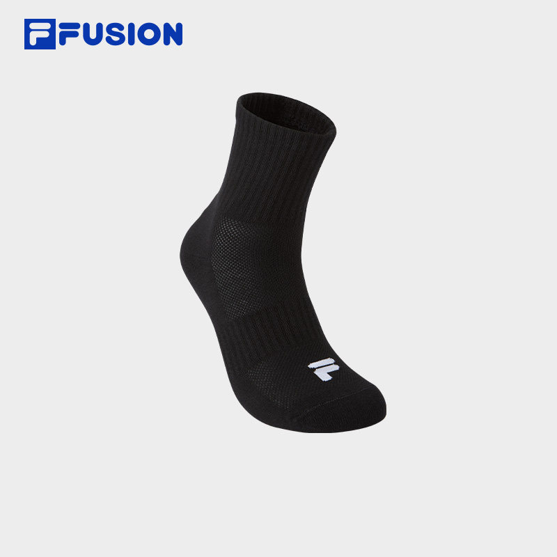 FILA FUSION斐乐潮牌情侣款中腰袜2026夏季新款运动袜舒适中筒袜