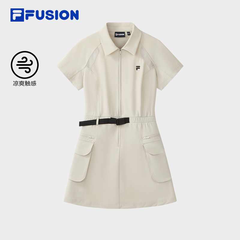 FILAFUSION斐乐女士梭织连衣裙