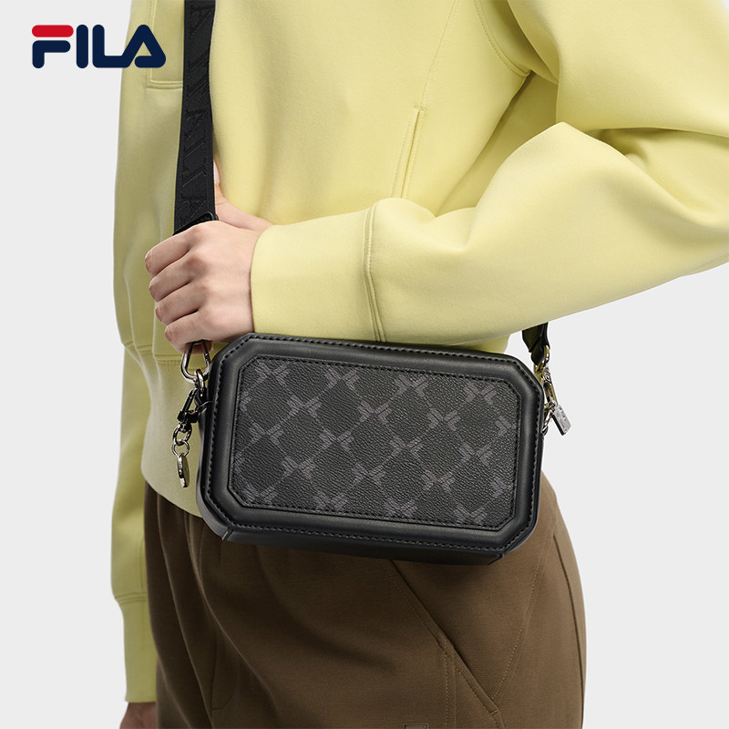 FILA 斐乐官方女包挎包2026春季新款时尚单肩包斜挎包老花小方包,运动包/户外包/配件,挎包/拎包/休闲包,淘宝优惠券,粉丝福利购,淘宝优惠卷