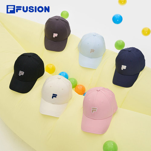 FILAFUSION斐乐帽子情侣棒球帽
