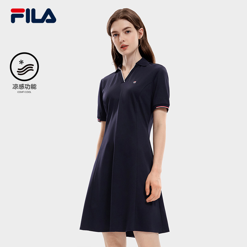 FILA斐乐女子针织连衣裙