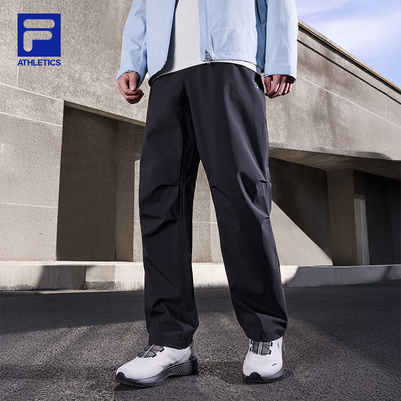 FILA 斐乐官方男士冲锋裤2025冬季新款健身运动基础直口梭织长裤,运动服/休闲服装,运动长裤,淘宝优惠券,粉丝福利购,淘宝优惠卷