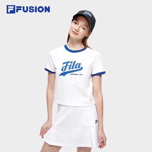 FILAFUSION斐乐女子短袖T