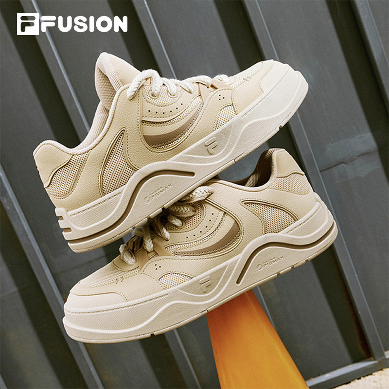 FILA FUSION斐乐潮牌2026新款50-50男鞋滑板鞋厚