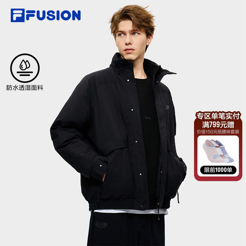 FILA FUSION斐乐潮牌棉服男2026春新款时尚休闲宽松保暖夹克外套,运动服/休闲服装,运动棉衣,淘宝优惠券,粉丝福利购,淘宝优惠卷