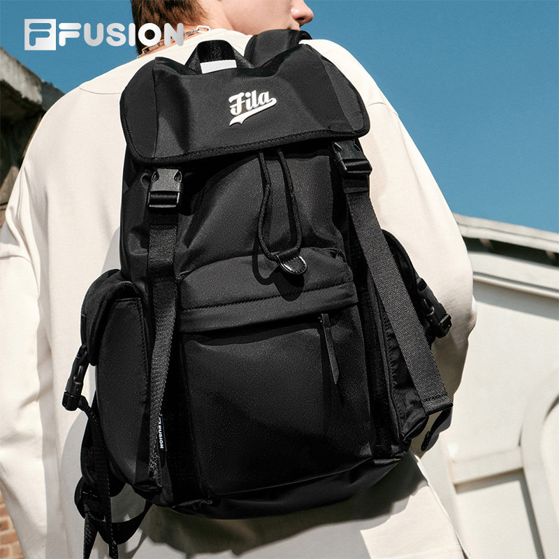 FILA FUSION斐乐潮牌女子背包秋季新款多口袋双肩包休闲书包,运动包/户外包/配件,双肩背包,淘宝优惠券,粉丝福利购,淘宝优惠卷