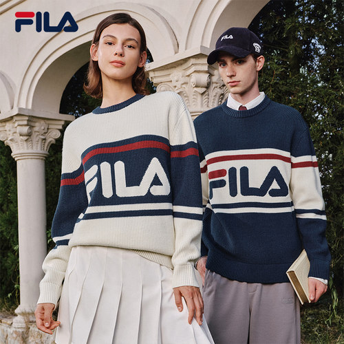 FILA斐乐中性休闲编织衫