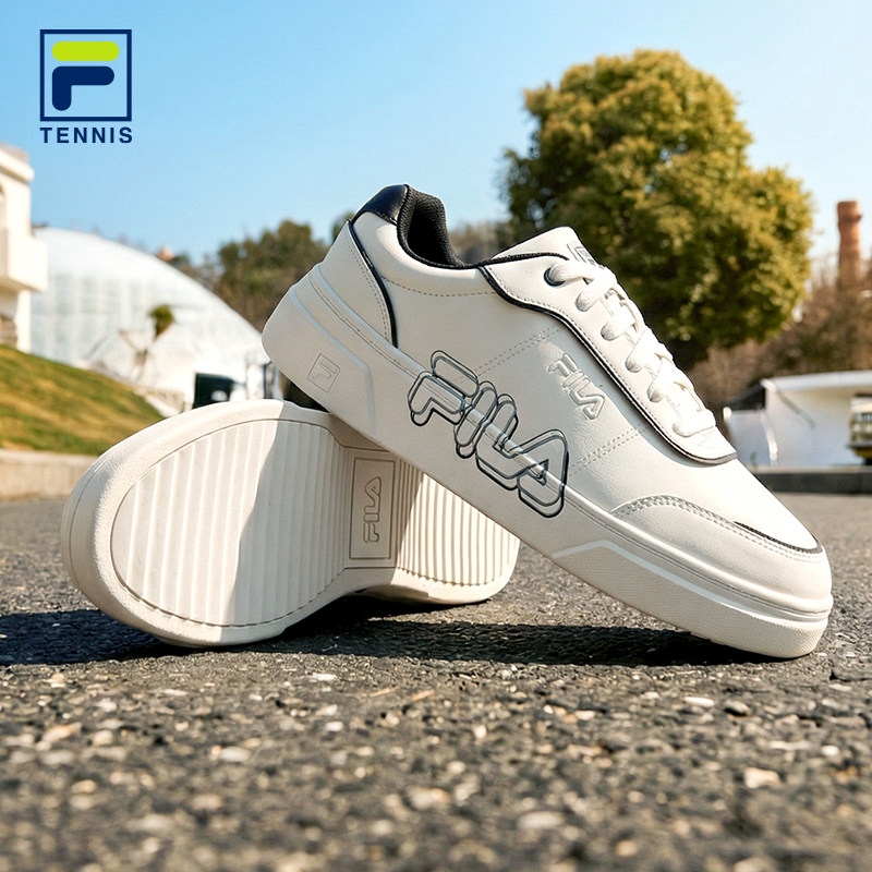 FILA 斐乐官方板鞋男子休闲鞋2025秋冬新款情侣运动板鞋小白鞋女,运动鞋new,网球鞋,淘宝优惠券,粉丝福利购,淘宝优惠卷