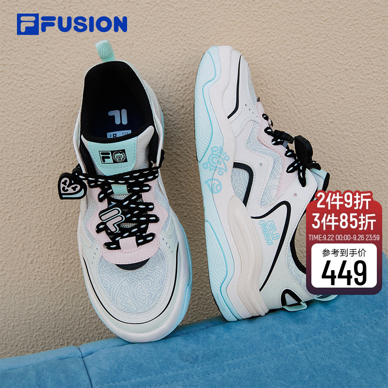 FILAFUSION斐乐女士滑板生活鞋