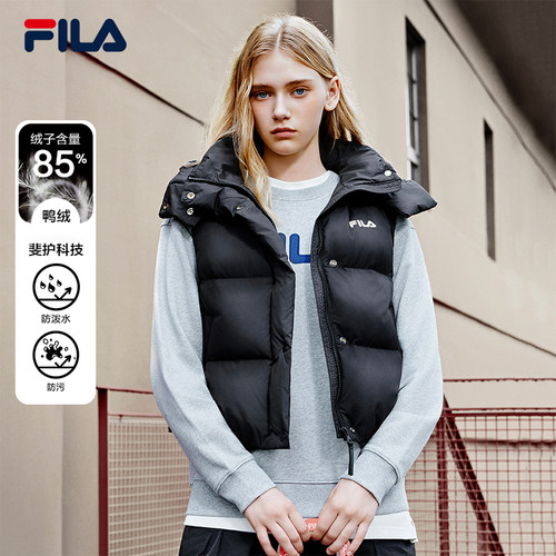 FILA斐乐女士羽绒马甲