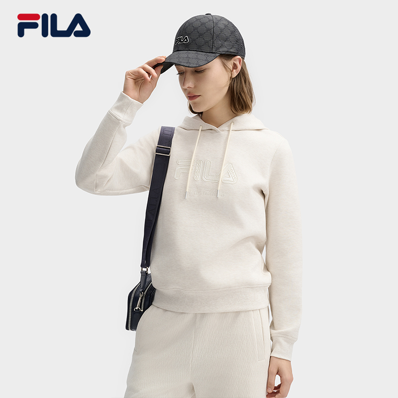FILA斐乐女士连帽卫衣