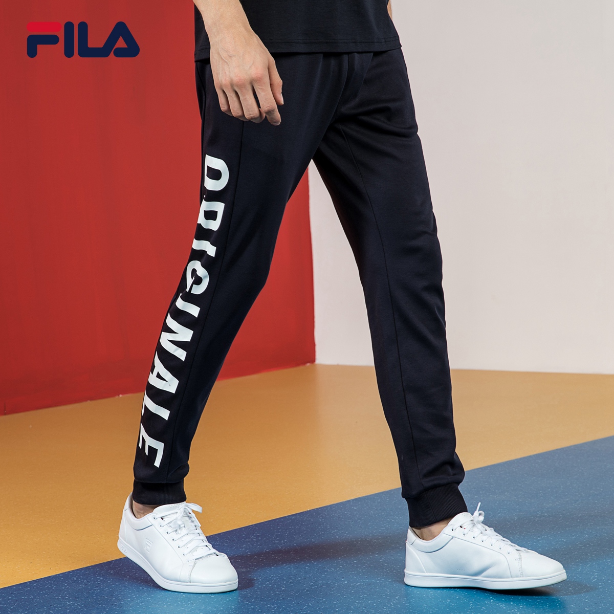 FILAì³ÀÖÄÐÊ¿³¤¿ã2018ÐÂÆ·ÊÕ¿Ú³¤¿ã´øLOGO³±Á÷ʱÉÐÅܲ½Ô˶¯¿ãÄÐ
