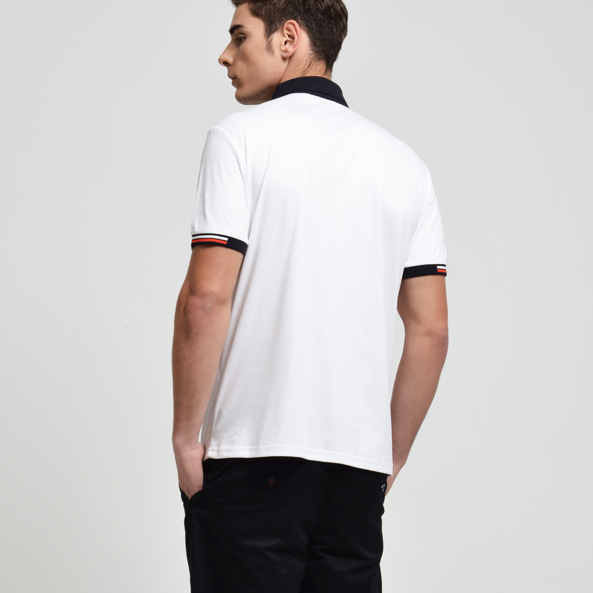 Polo sport homme FILA en coton - Ref 555964 Image 2