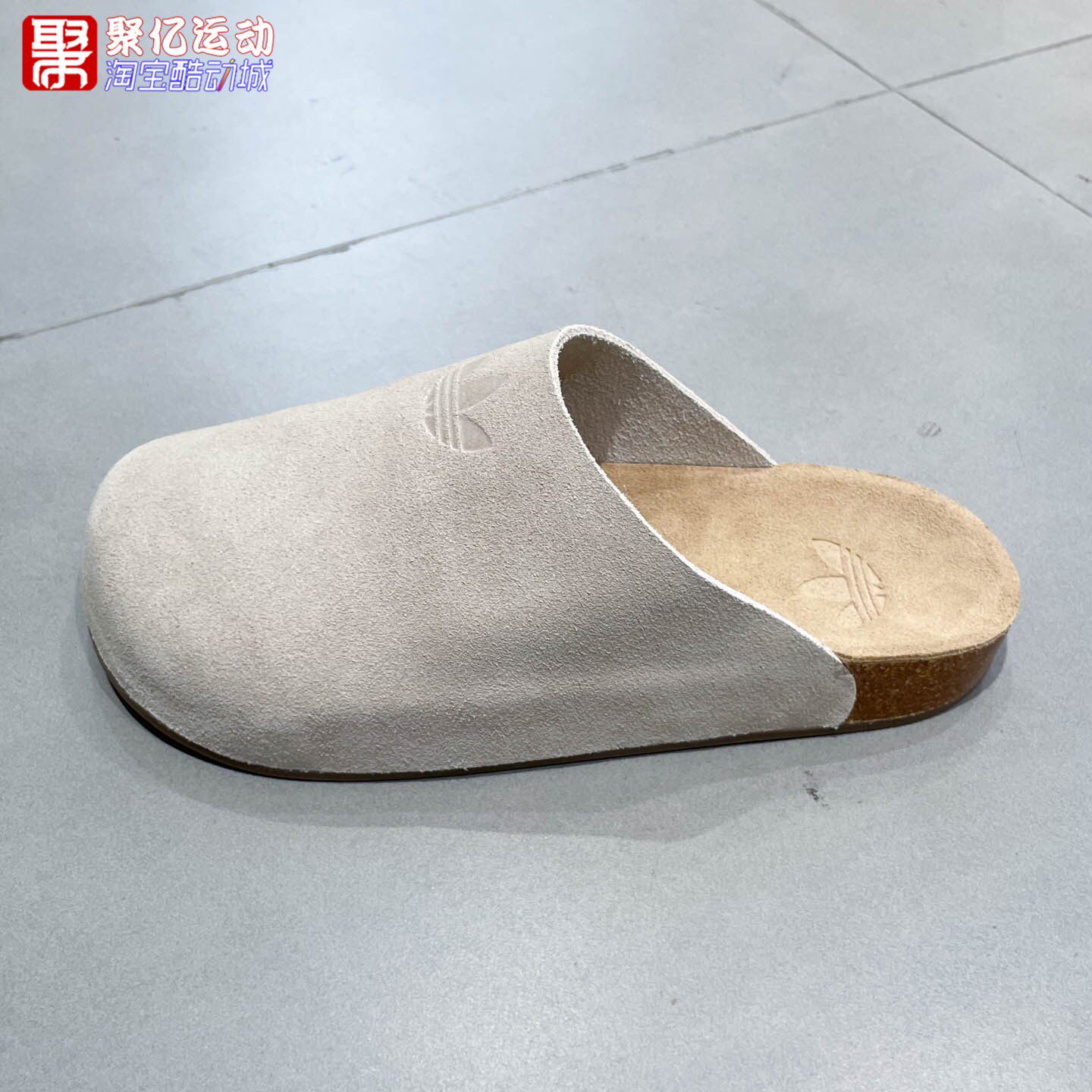 阿迪达斯男女款2026夏新款时尚休闲外穿拖鞋穆勒鞋 IH6906 IH6907