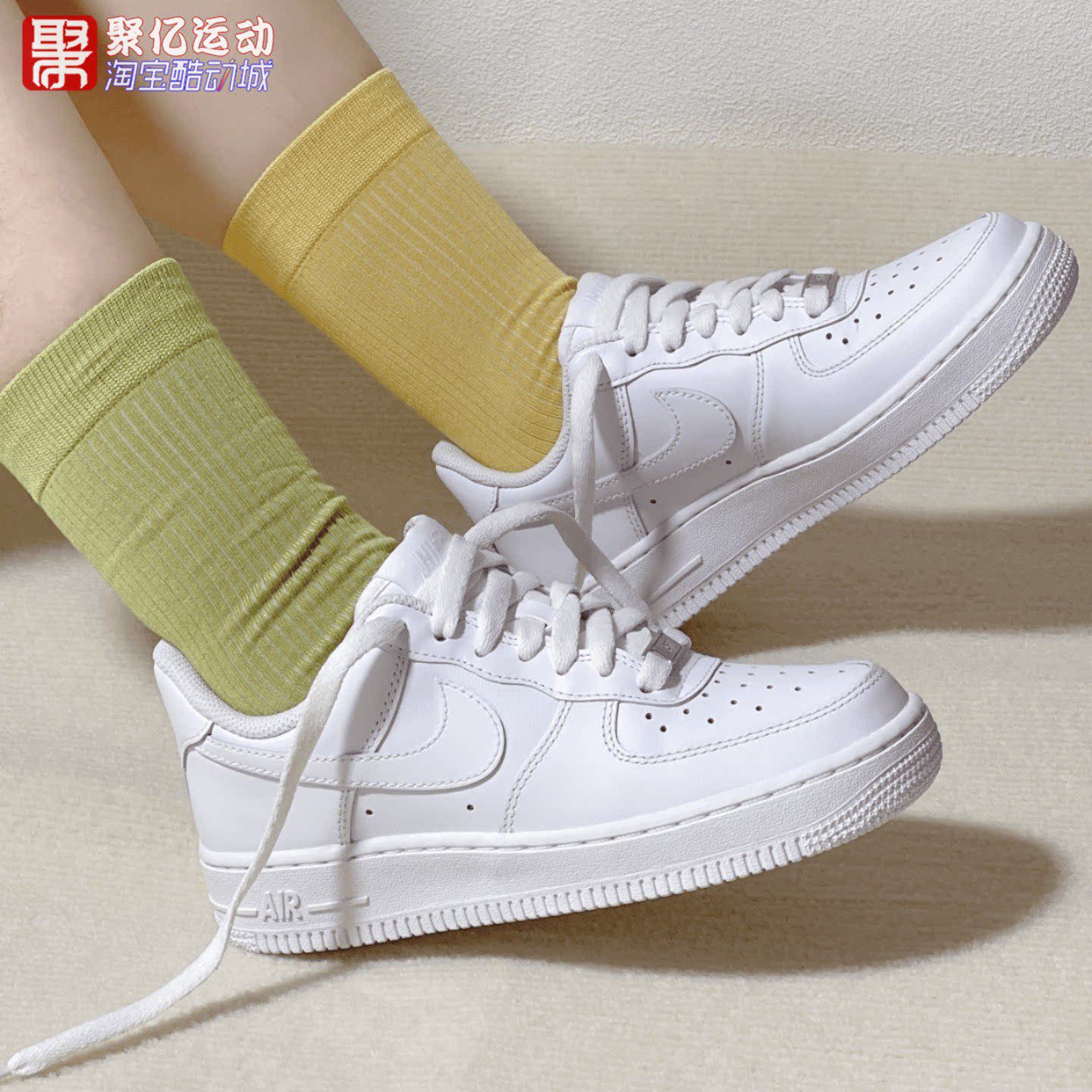 NIKE耐克2025新款男子经典空军一号运动休闲小白鞋板鞋CW2288-111