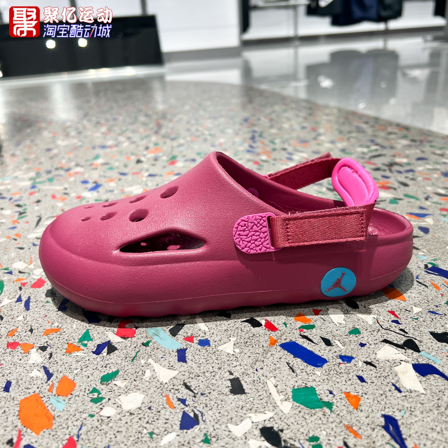 耐克大童2026秋新款Jordan Hydrip时尚休闲一脚蹬凉鞋 HF5981-604
