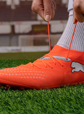 Puma彪马2026春男子FUTURE 9人造草坪MG短钉低帮足球鞋 108904-01