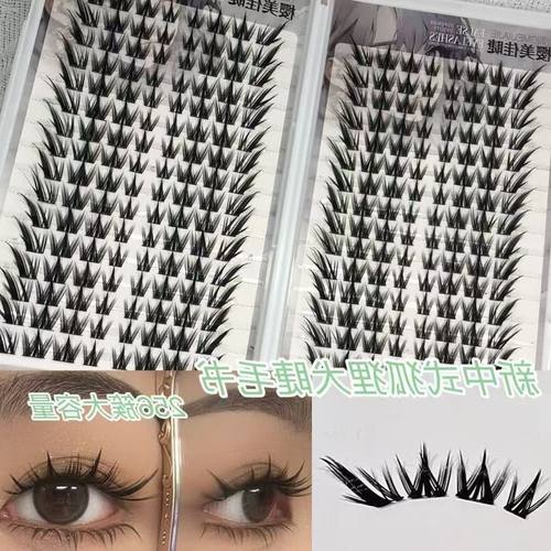 款新中式犬假睫毛分段九尾狐狐狸睫毛仿真仿妆人大容量热门书妲己