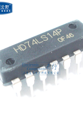 【高科美芯】IC集成电路HD74LS14P DIP14直插 逻辑电路 芯片（一