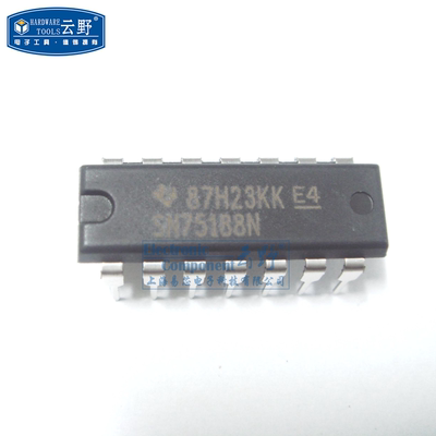 【高科美芯】IC集成电路SN75188N DIP14直插 RS-232 线路驱动器