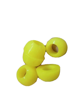 户外炉头煤气罐接口密封圈进口硅胶耐磨损煤气炉接口密封圈黄色圈