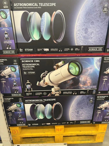 科学罐头天文望远镜专业入门级男孩生日礼物高倍高清观星礼物