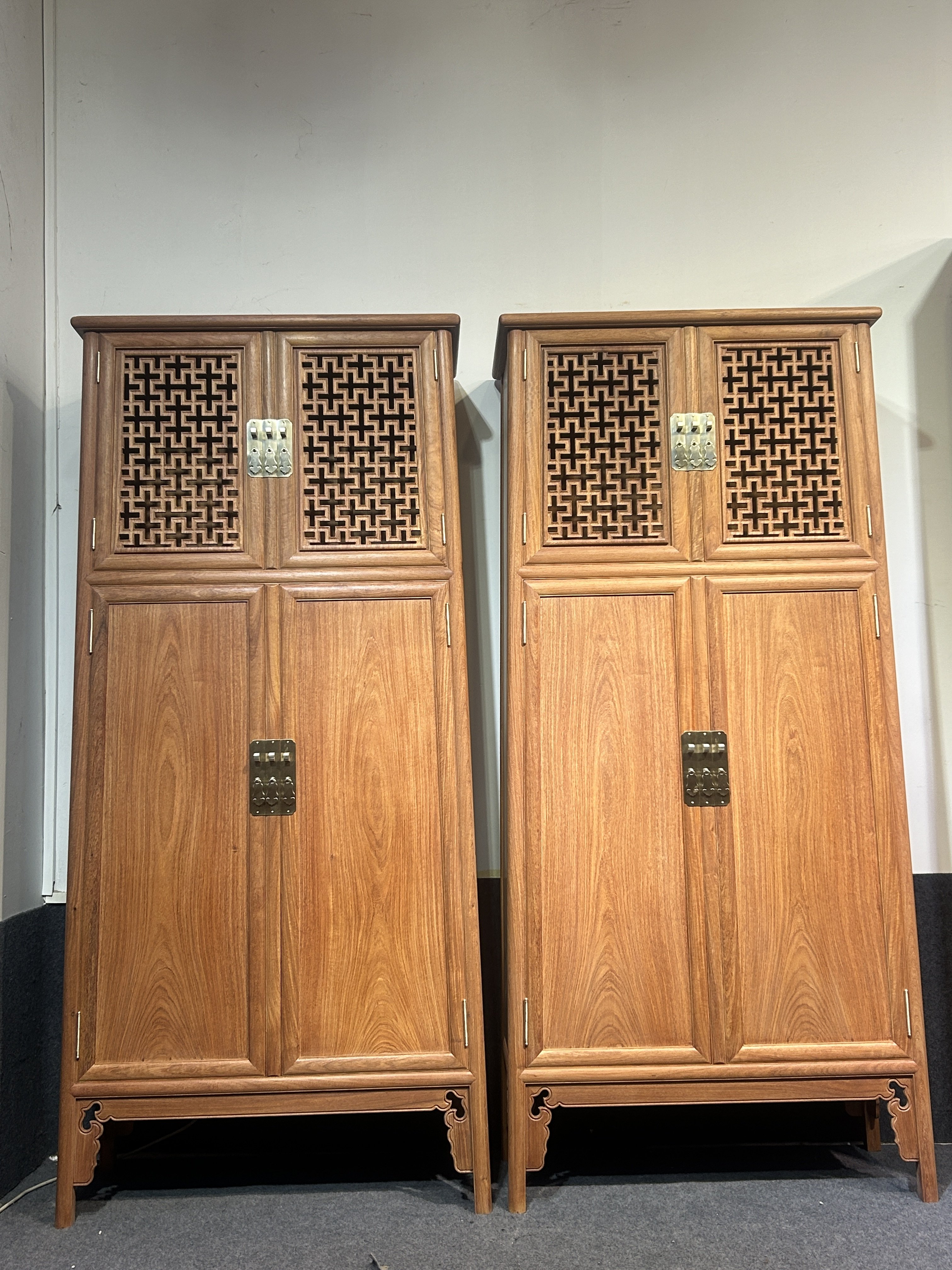 缅甸花梨圆角柜卍字纹全榫卯结构做工精细原木精磨无漆无蜡！,住宅家具,家用陈列柜,淘宝优惠券,粉丝福利购,淘宝优惠卷