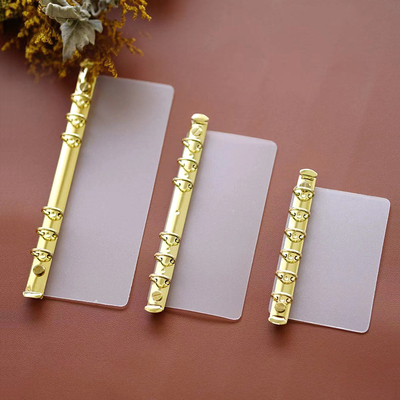 A5SLIM/A6插板 pvc插板 定页变活页双环工具手帐本配件