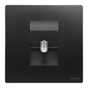 罗格朗开关插座面板明装5五孔十孔一开二开三开墙壁电源86型家用