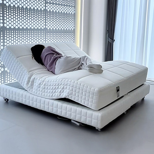 高端大气电动智能床垫全自动ai智能床垫互不打扰床垫一键入眠卧室