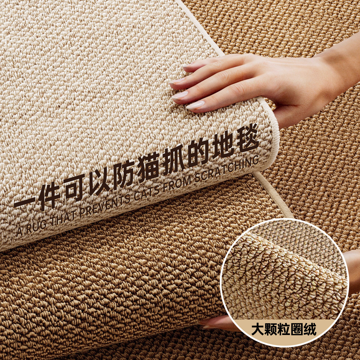 2026新款免洗入户玄关地毯仿剑麻垫子高级地垫入户门垫进门专用垫,居家布艺,入户地垫,淘宝优惠券,粉丝福利购,淘宝优惠卷