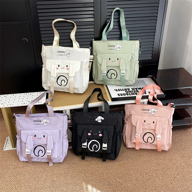 补习袋手提袋学生拎书袋女小学生作业文件袋补习班袋大容量帆布袋