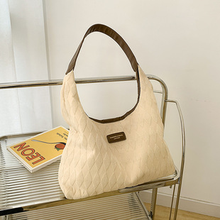 韩系简约大容量托特包包女款时尚黑色高级感手提包包通勤单肩包包