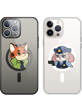 iPhone·苹果14PRO电镀磁吸卡通
