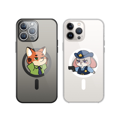 iPhone·苹果14PRO电镀磁吸卡通