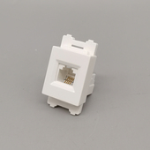 120型语音免打电话模块语音cat3电话线模块2芯4芯RJ11电话面板