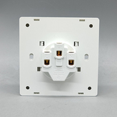 86型象牙雅白充电桩共享电源插座暗装 多孔开关墙壁二三5孔大面板