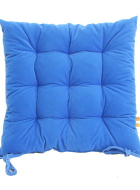 ins简约北欧亚麻坐垫餐椅垫子办公室椅垫学生汽车座垫棉麻绒坐垫