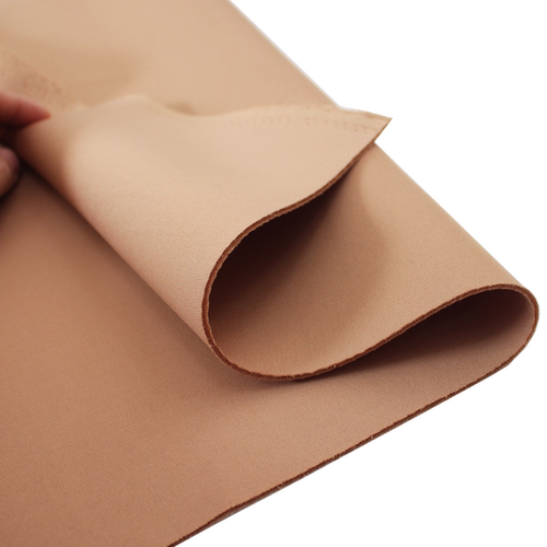 半米价驼色高档空气层服装针织布