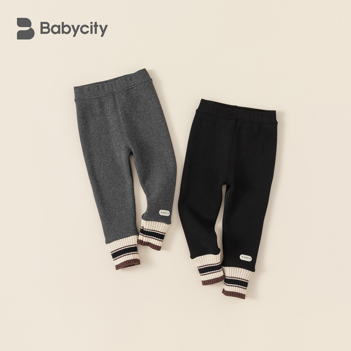 贝贝城女童冬季打底裤宝宝洋气加绒长裤女孩外穿裤子儿童弹力裤潮,童装/婴儿装/亲子装,裤子,淘宝优惠券,粉丝福利购,淘宝优惠卷