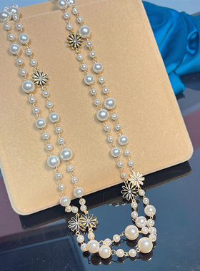 优贝朵小雏菊小香风气质装饰项链