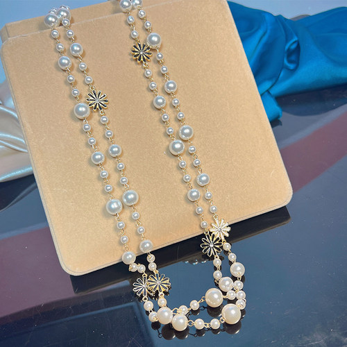 优贝朵小雏菊小香风气质装饰项链