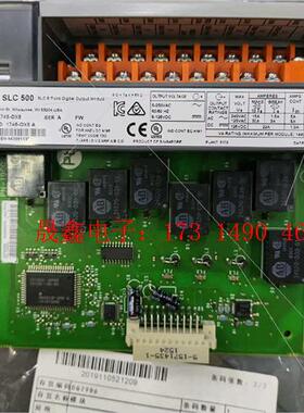 AB输出模块1746-OX8 SLC500系列无包装,现【询价产品】