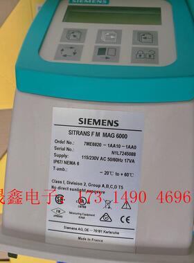 SIMENSmag6000 7me6920-1AA10-1AA0成【询价产品】