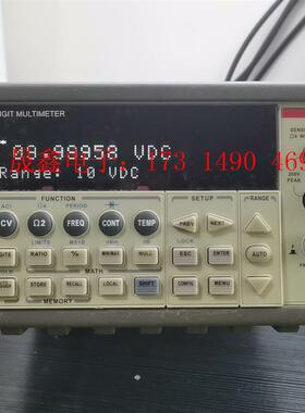 KEITHLEY2010 六位半表,很好,简单测试了一下【询价产品】