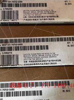SIMENSPLC模块6ES7331-7KF02-0AB0 如图自【询价产品】