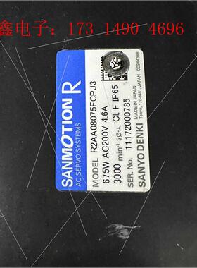 R2AA08075FCPJ3电机品,现货一台。要的私【询价产品】