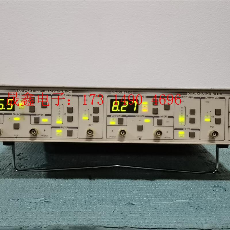 STANFORD  斯坦福  SR650斯坦福双通道的滤波器【询价产品】