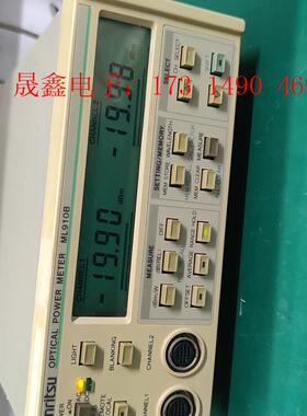 日本原装安利光功率计,ml910b,双通道光功率计,无【询价产品】
