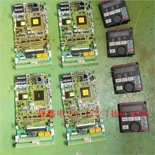 变频器,型号FR-F800cPu板,面板,端子板。功能正【询价产品】